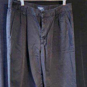 Dockers Men's Black 32x34 100% Cotton Slacks